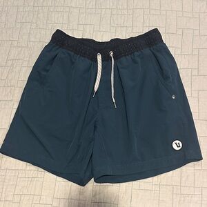 Vuori Banks, 5” blue Shorts